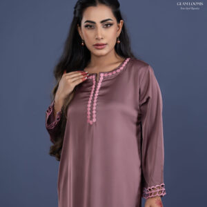 Women’s Solid Color Kurti Set with Pant