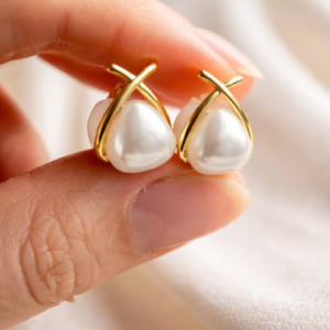 Elegant Pearl Drop Earrings