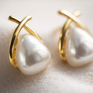 Elegant Pearl Drop Earrings